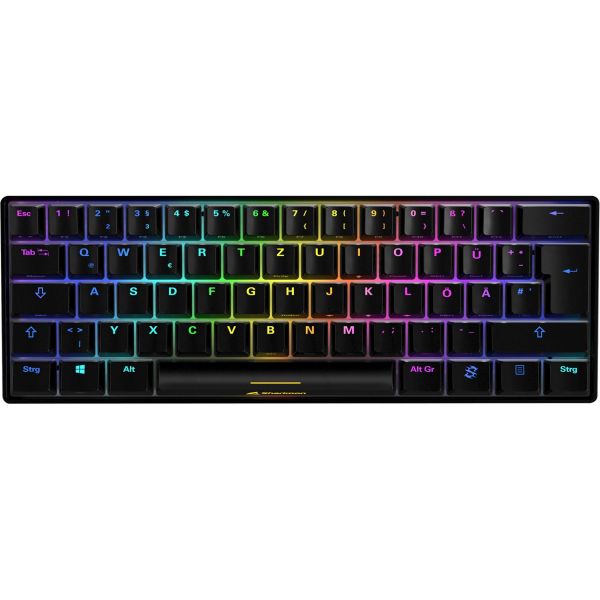 Sharkoon SKILLER SGK50 S4 schwarz, DE-Layout Kailh Brown