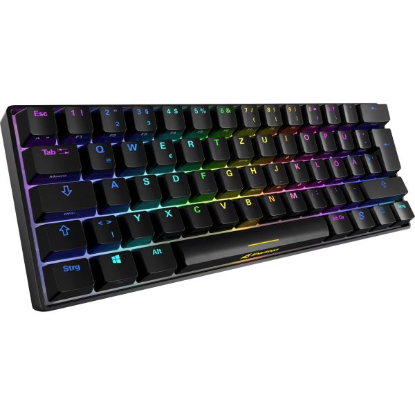 Sharkoon SKILLER SGK50 S4 schwarz, DE-Layout Kailh Brown